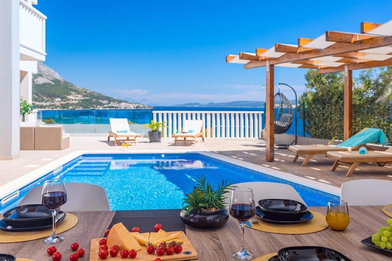 Villa Matan - Only 200M From The Sandy Beaches, Private 28M2 Pool Omiš Zewnętrze zdjęcie